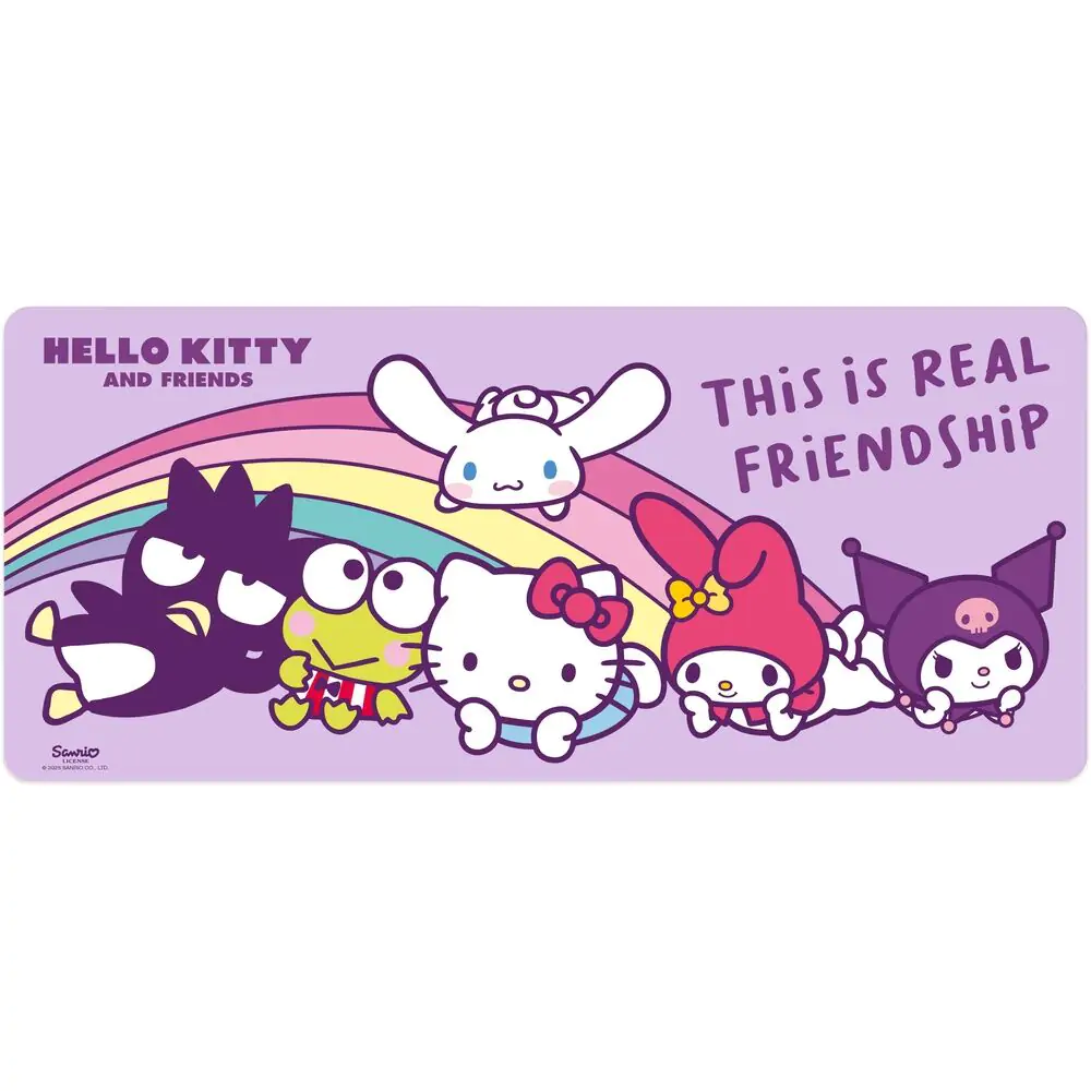 Hello Kitty and Friends gaming desk mat product photo