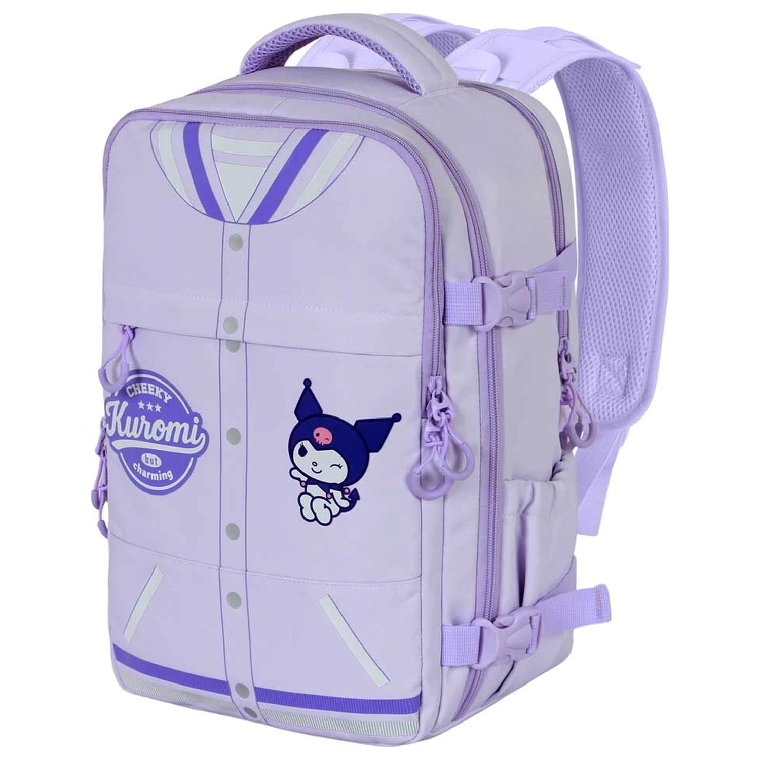 Hello Kitty and Friends Kuromi Varsity backpack 40cm product photo