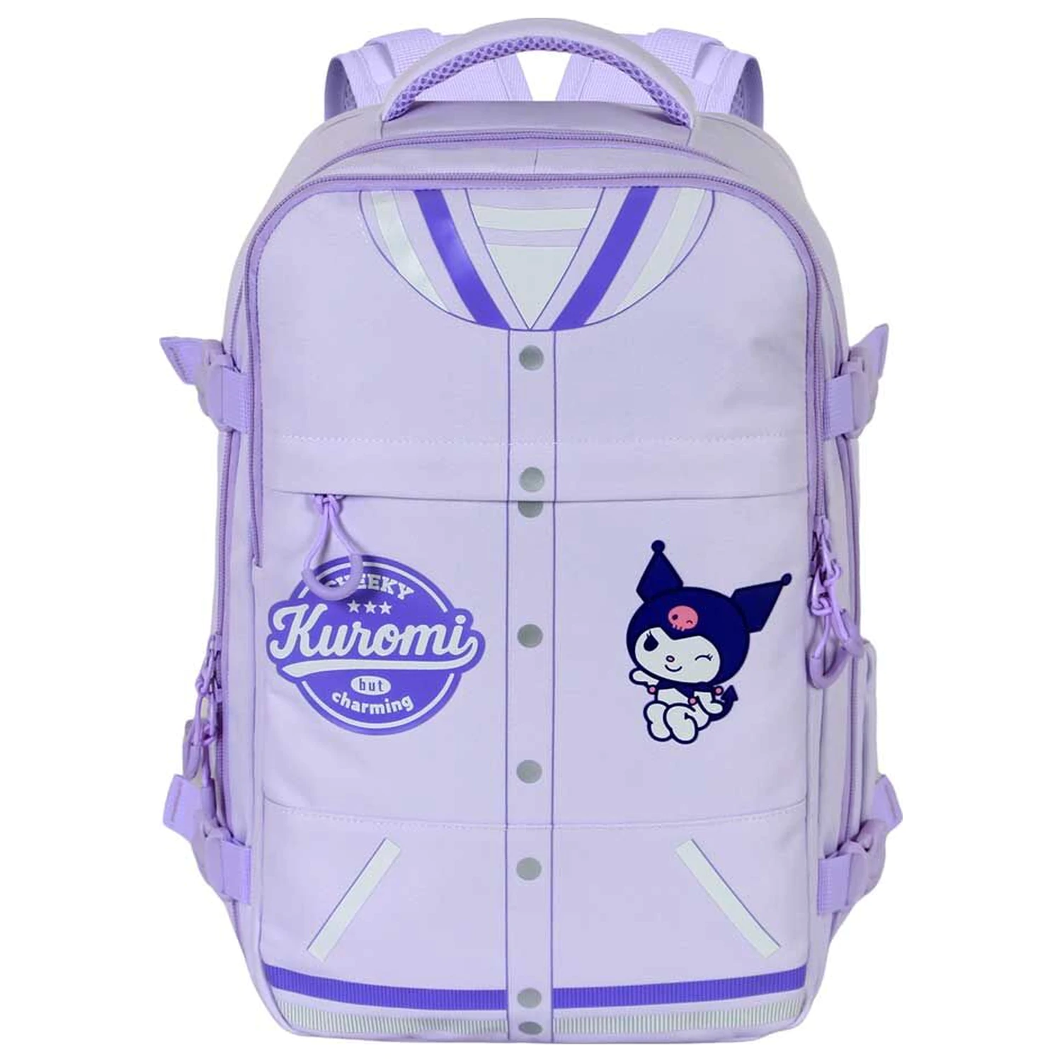 Hello Kitty and Friends Kuromi Varsity backpack 40cm product photo