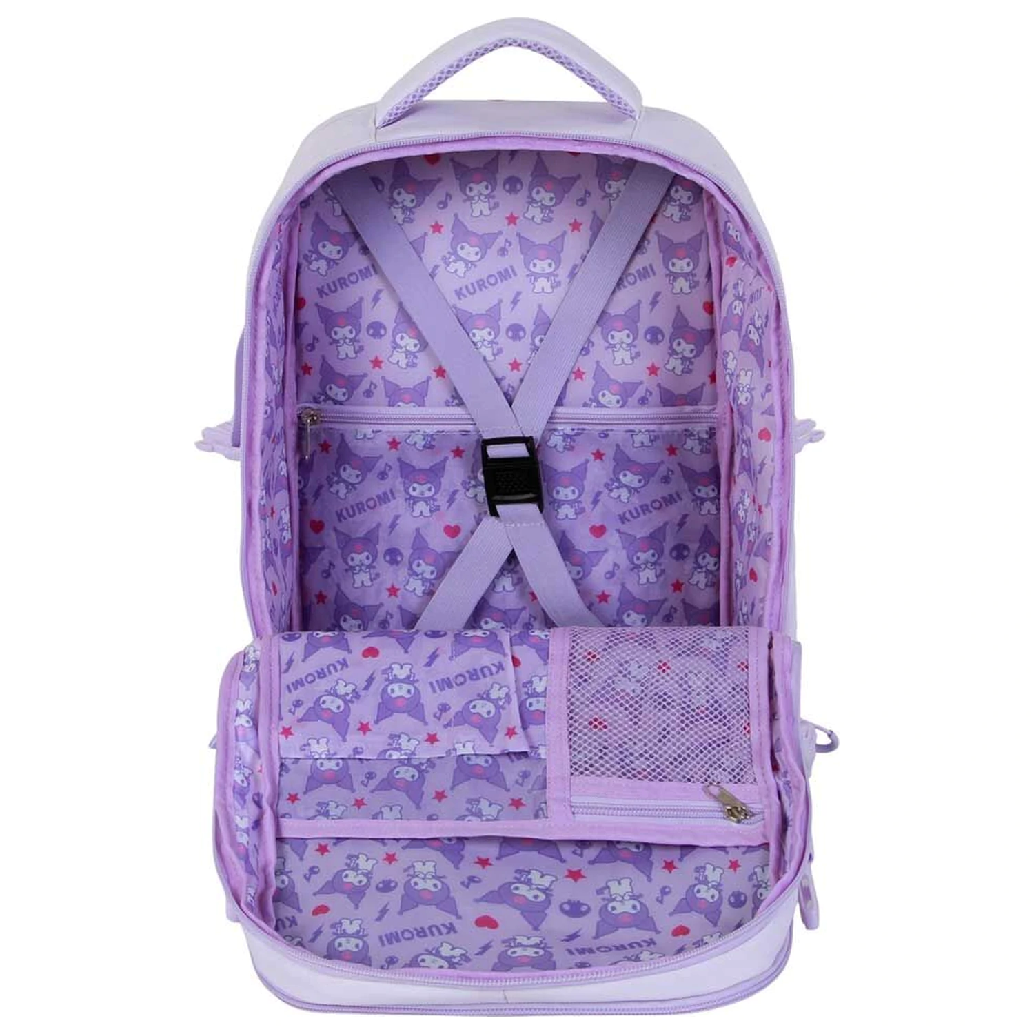 Hello Kitty and Friends Kuromi Varsity backpack 40cm product photo