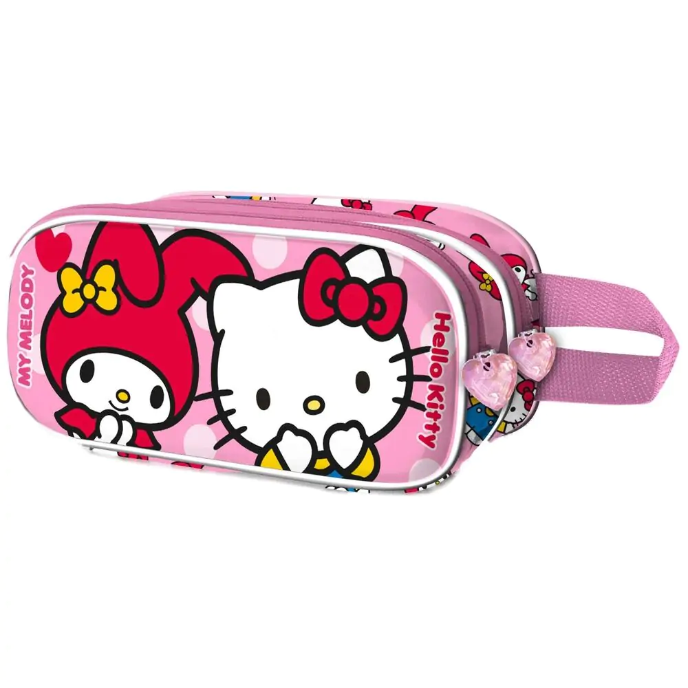 Hello Kitty and Friends Lovely double 3D pencil case product photo