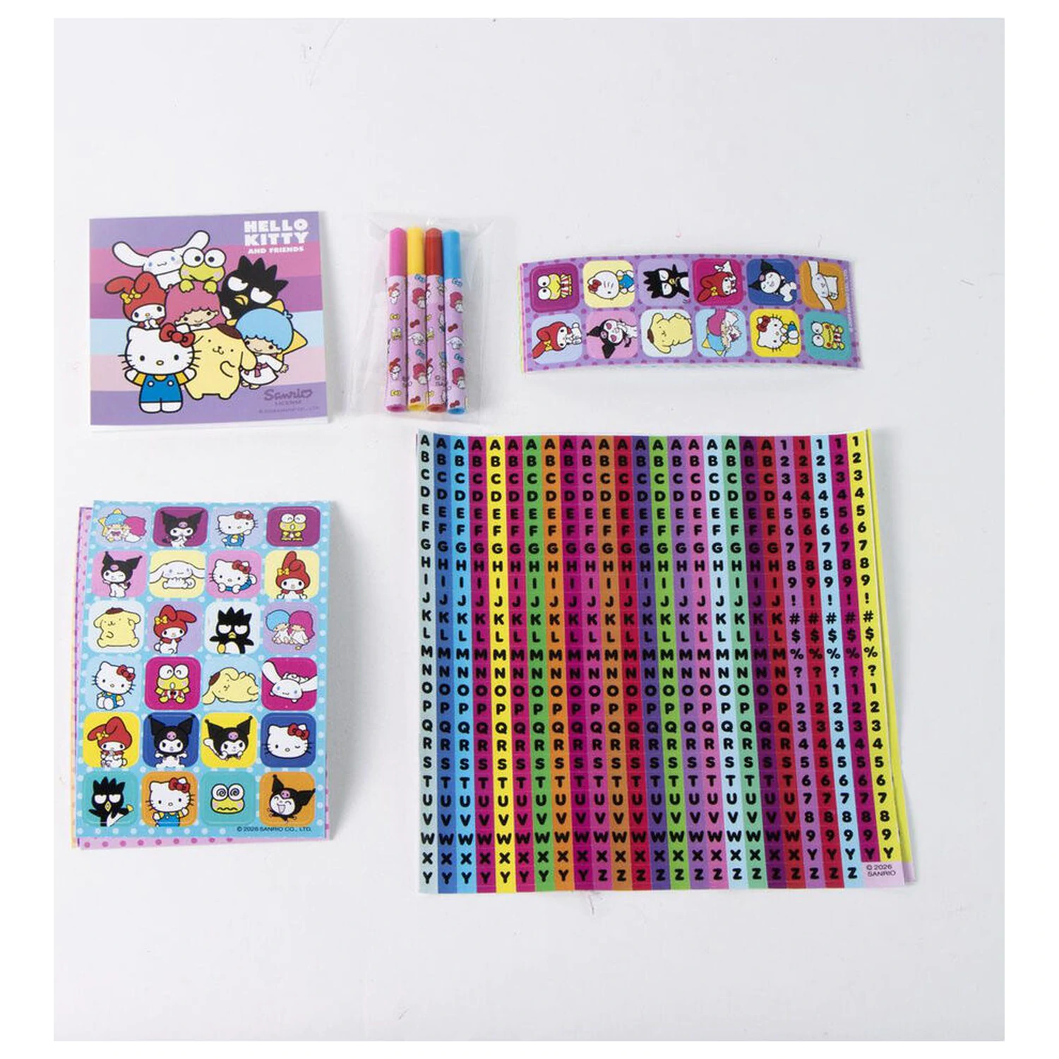 Hello Kitty and Friends set stickers 1000pcs product photo