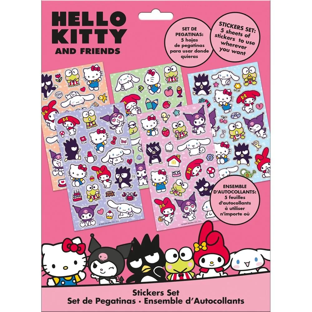 Hello Kitty and Friends Sticker set product photo