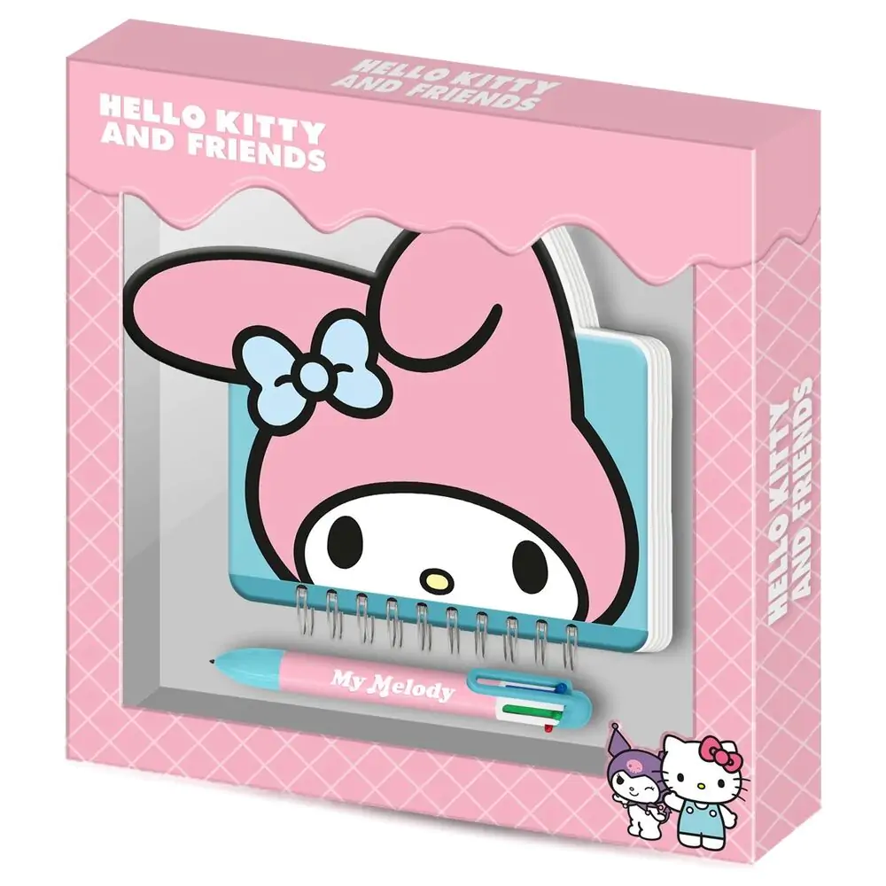Hello Kitty and Friends My Melody Diary + pen product photo