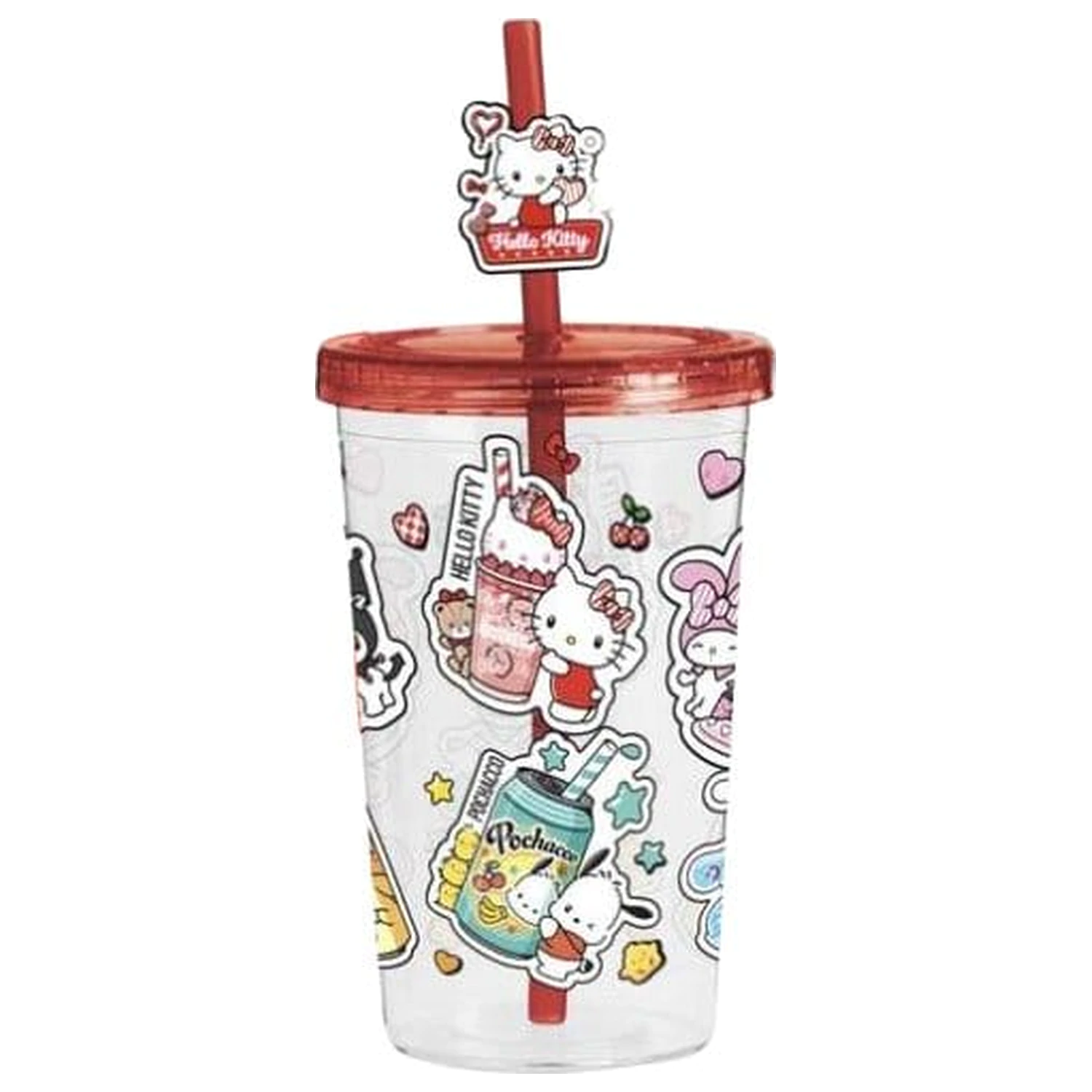 Hello Kitty and Friends Tumbler with Straw American Diner Version product photo