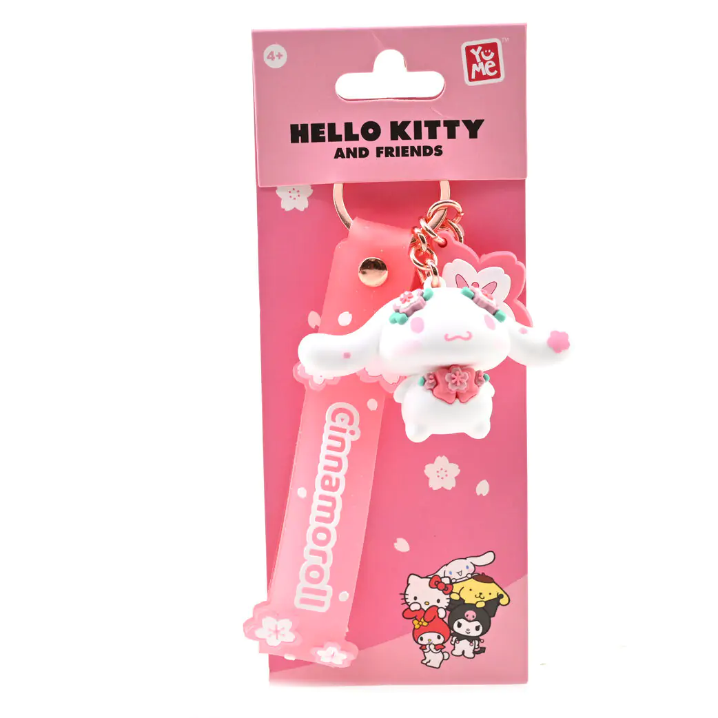 Hello Kitty and Friends Sanrio Sakura Cinnamoroll keychain product photo