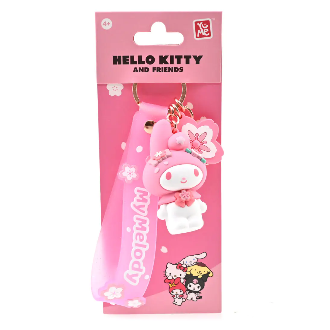 Hello Kitty and Friends Sanrio Sakura My Melody keychain termékfotó