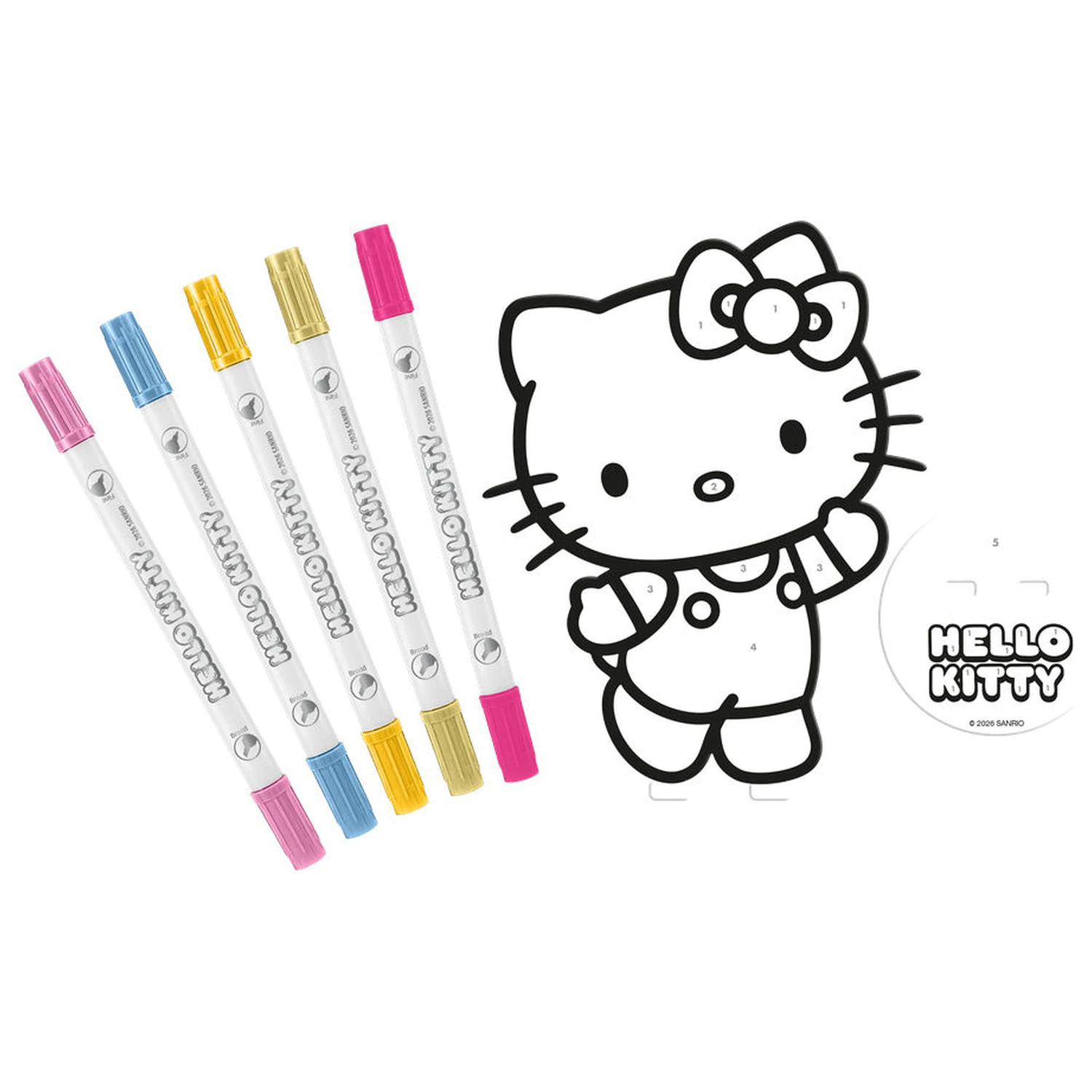 Hello Kitty and Friends Colouring set product photo