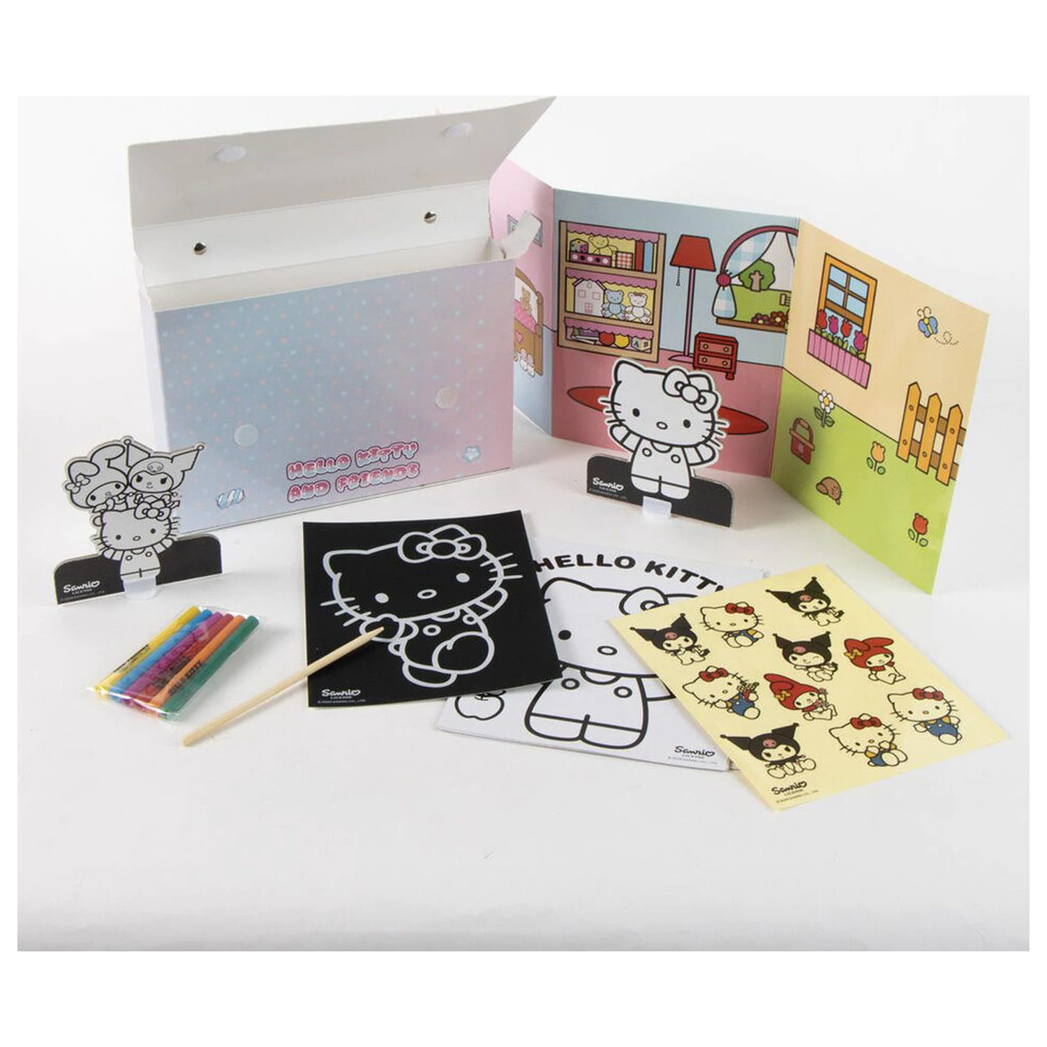 Hello Kitty and Friends Colouring bag set product photo