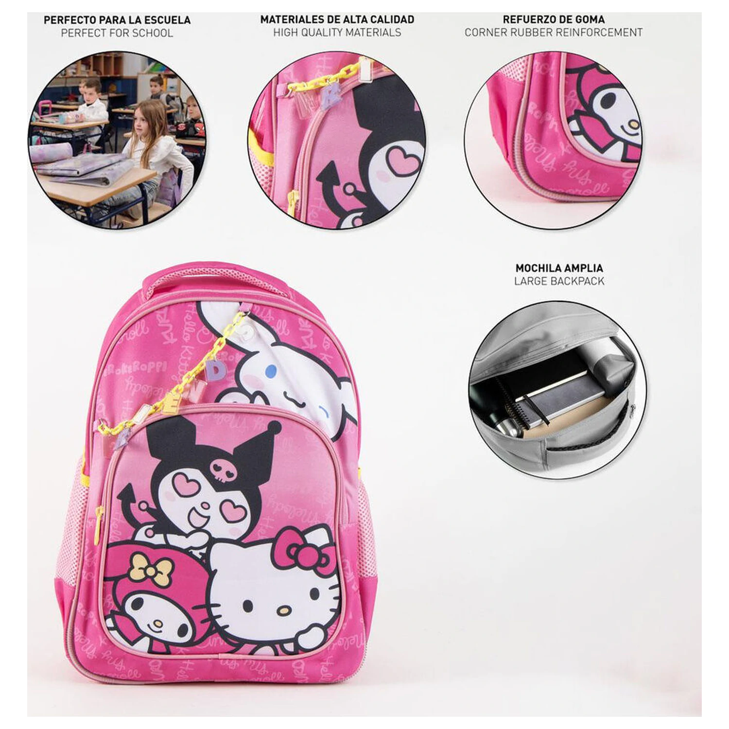 Hello Kitty and Friends adaptable backpack 42cm product photo