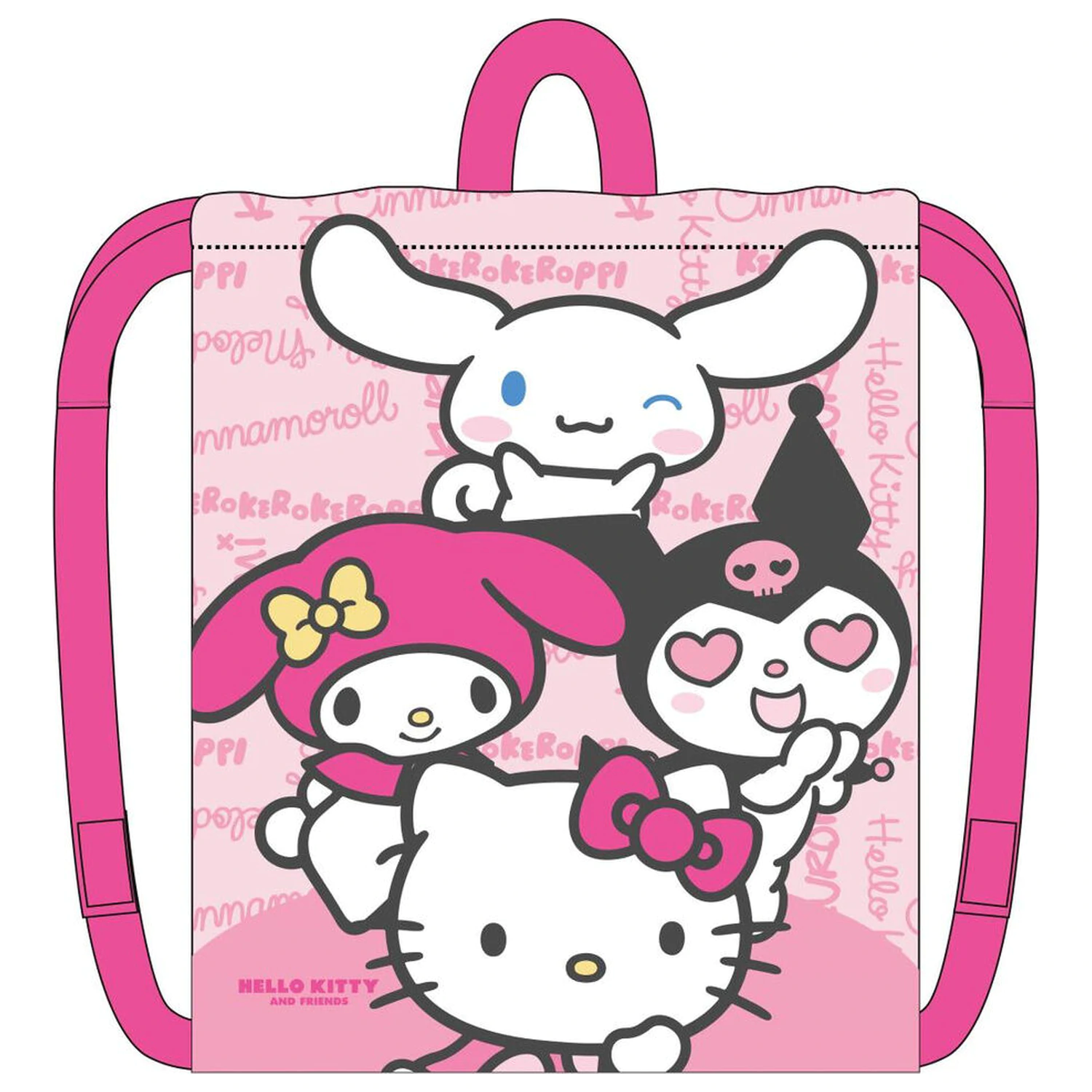 Hello Kitty and Friends gym bag 33cm product photo