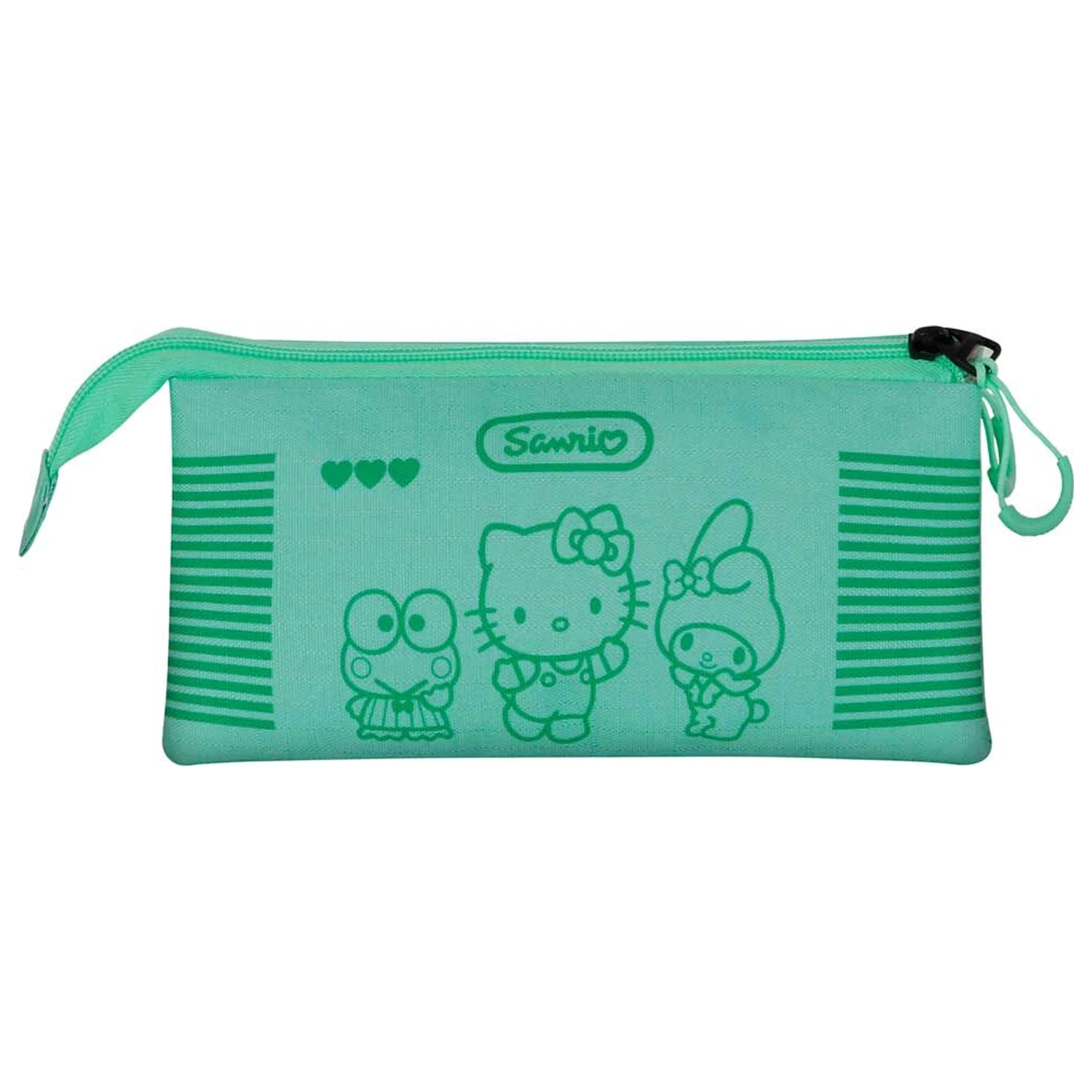 Hello Kitty and Friends Videogame triple pencil case product photo