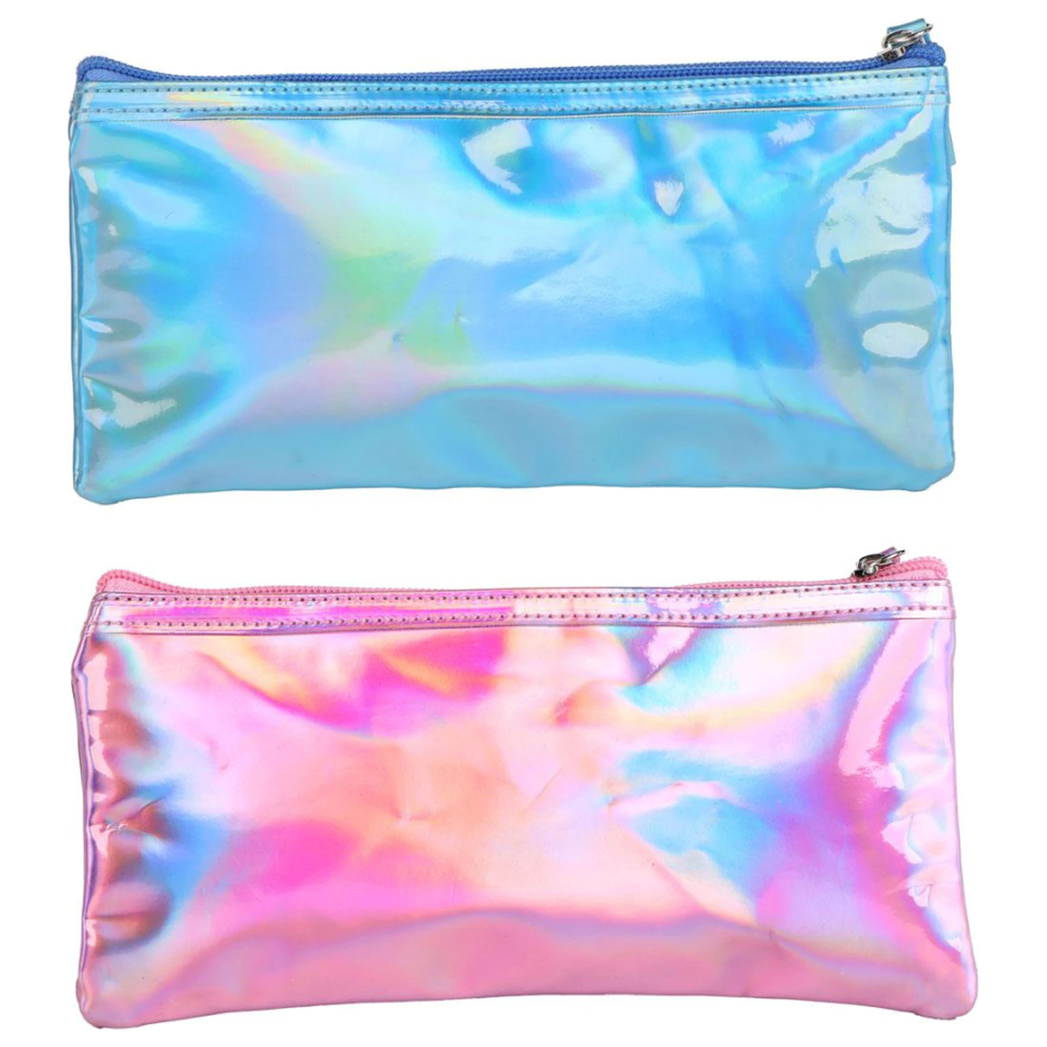 Hello Kitty Blue Iridescent Children's Toiletry Bag, Pencil Case product photo
