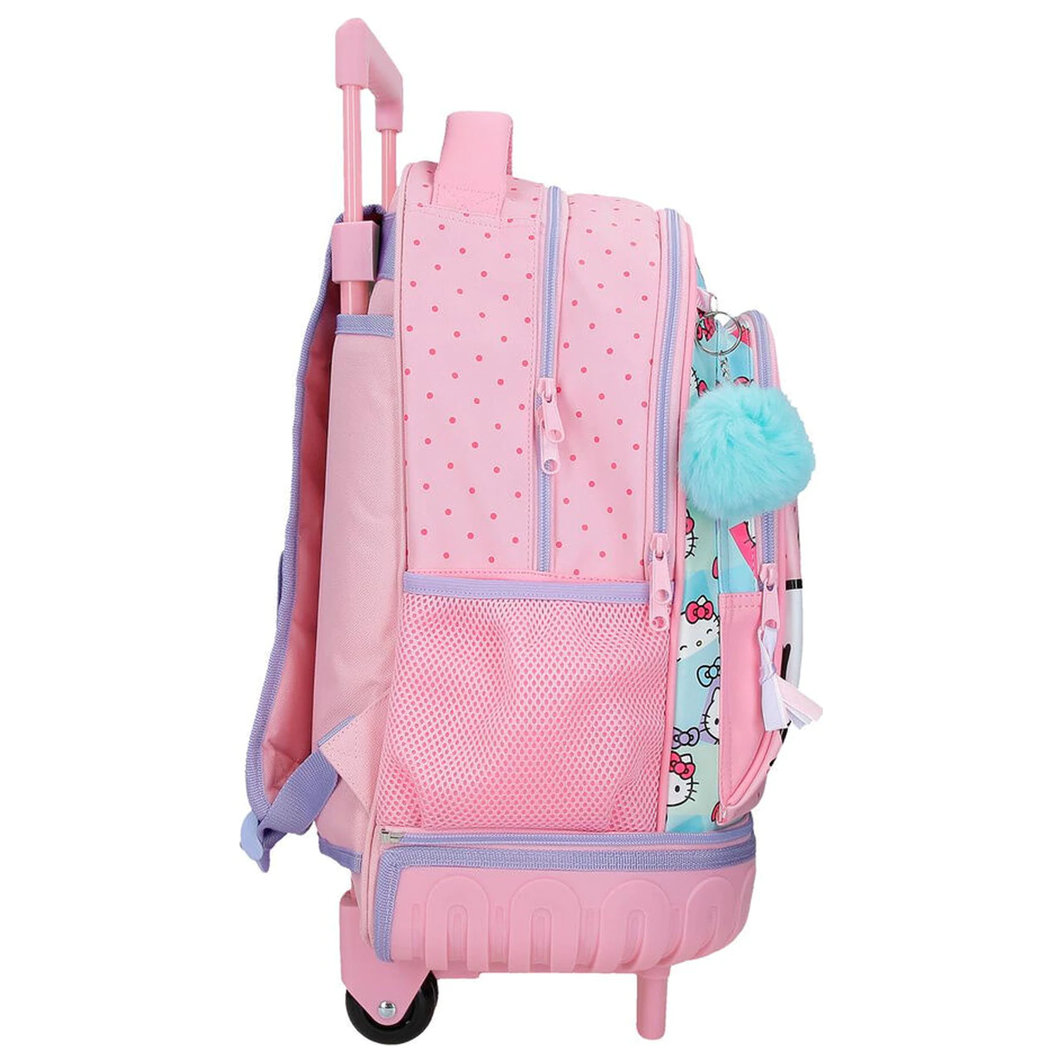 Hello Kitty Bows extraible compact trolley 43cm product photo