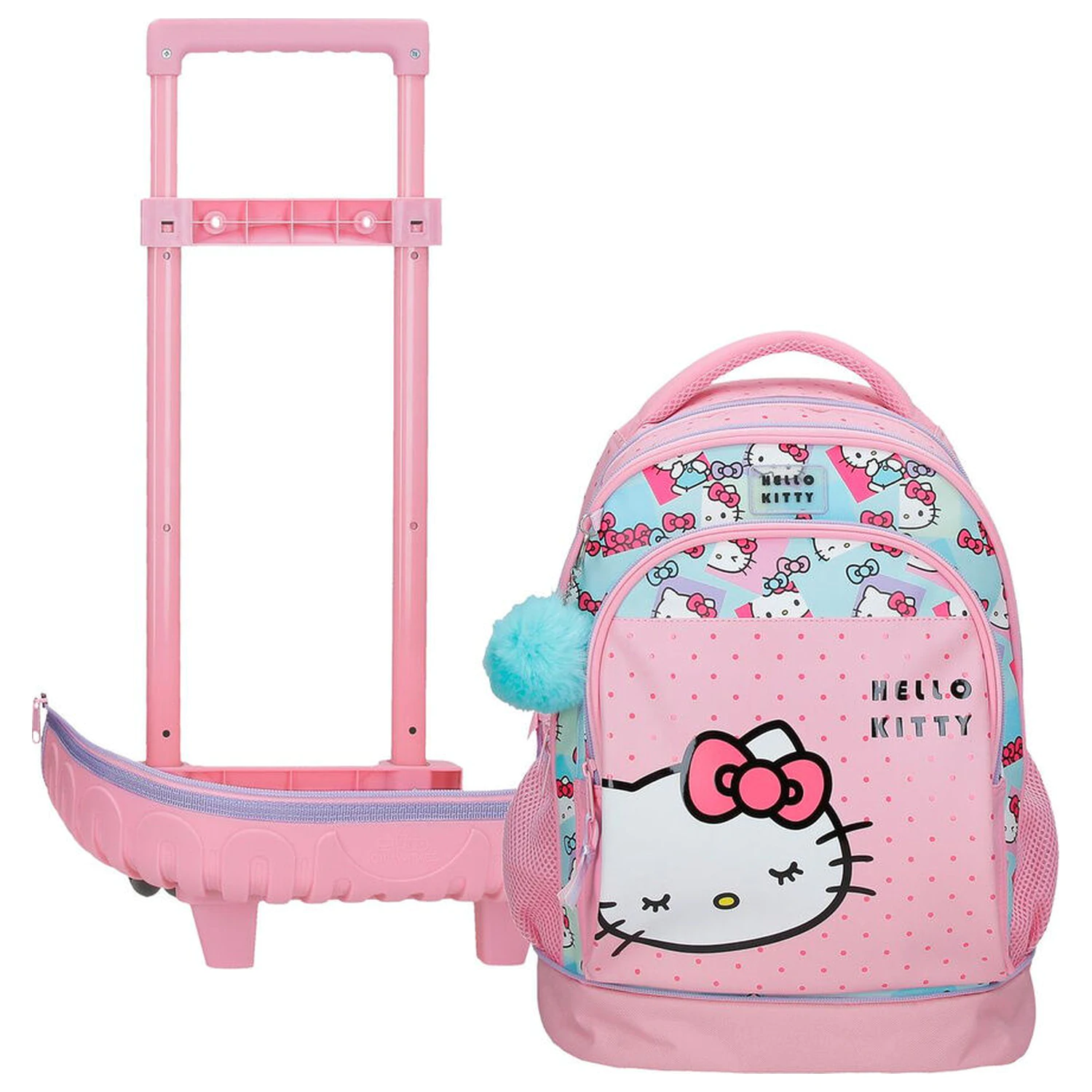 Hello Kitty Bows extraible compact trolley 43cm product photo