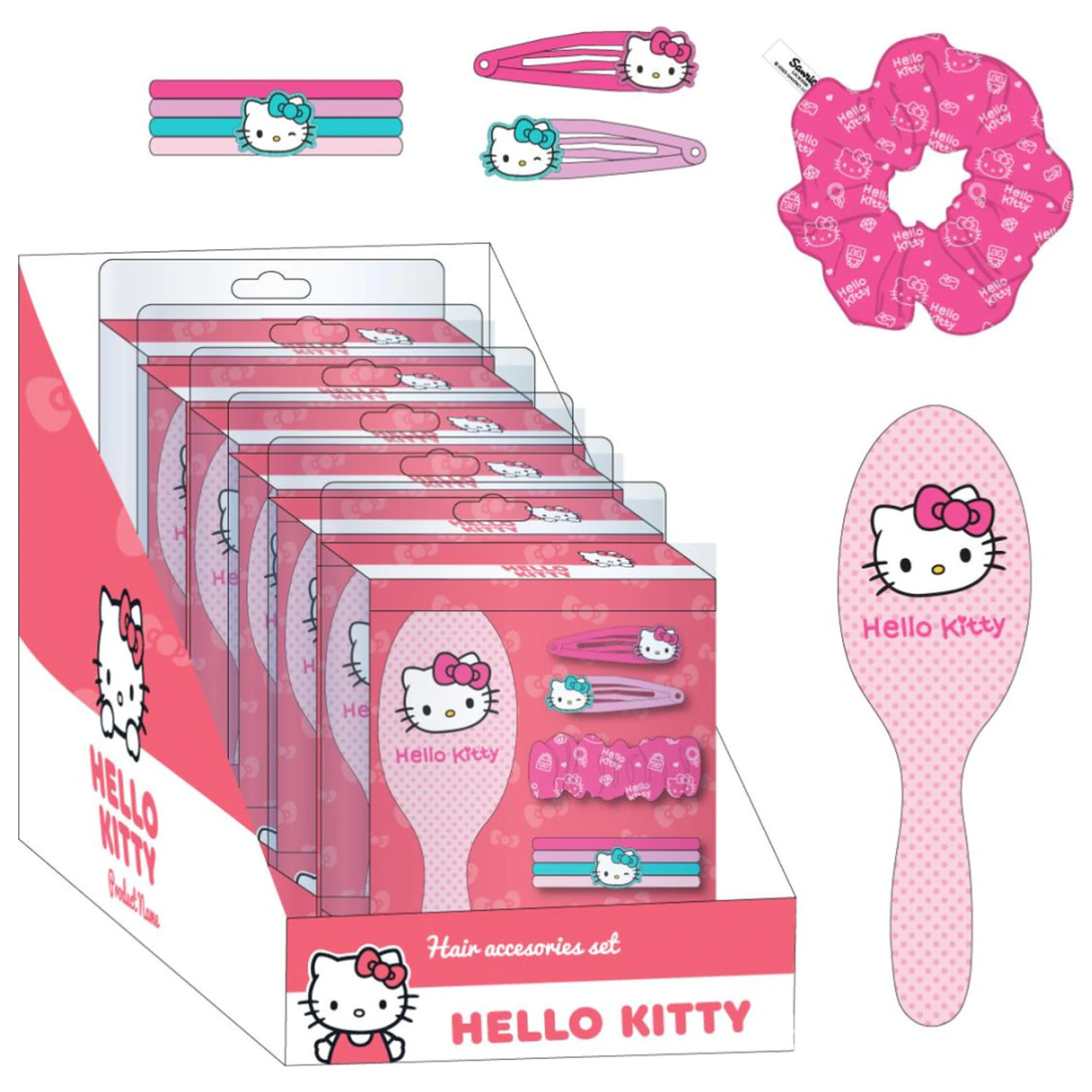 Hello Kitty Bows Hair Accessory Set product photo