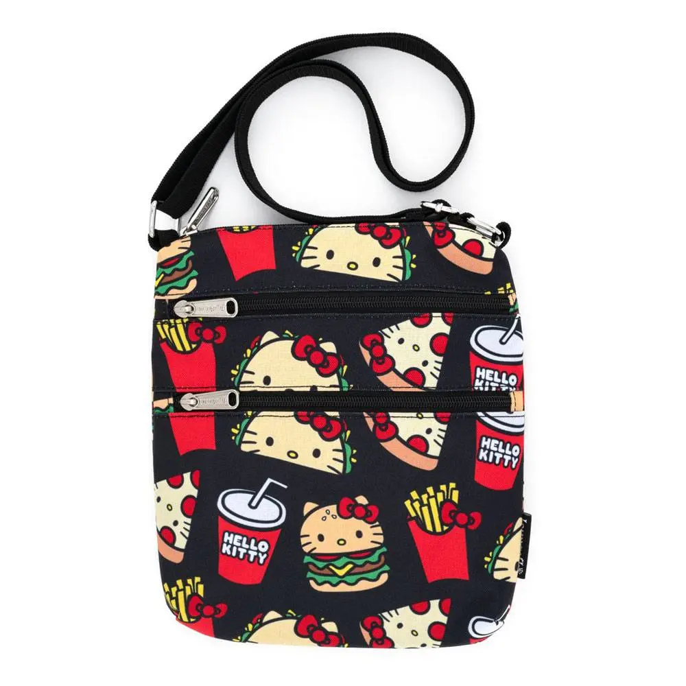 Hello Kitty by Loungefly Passport Bag Snacks AOP product photo