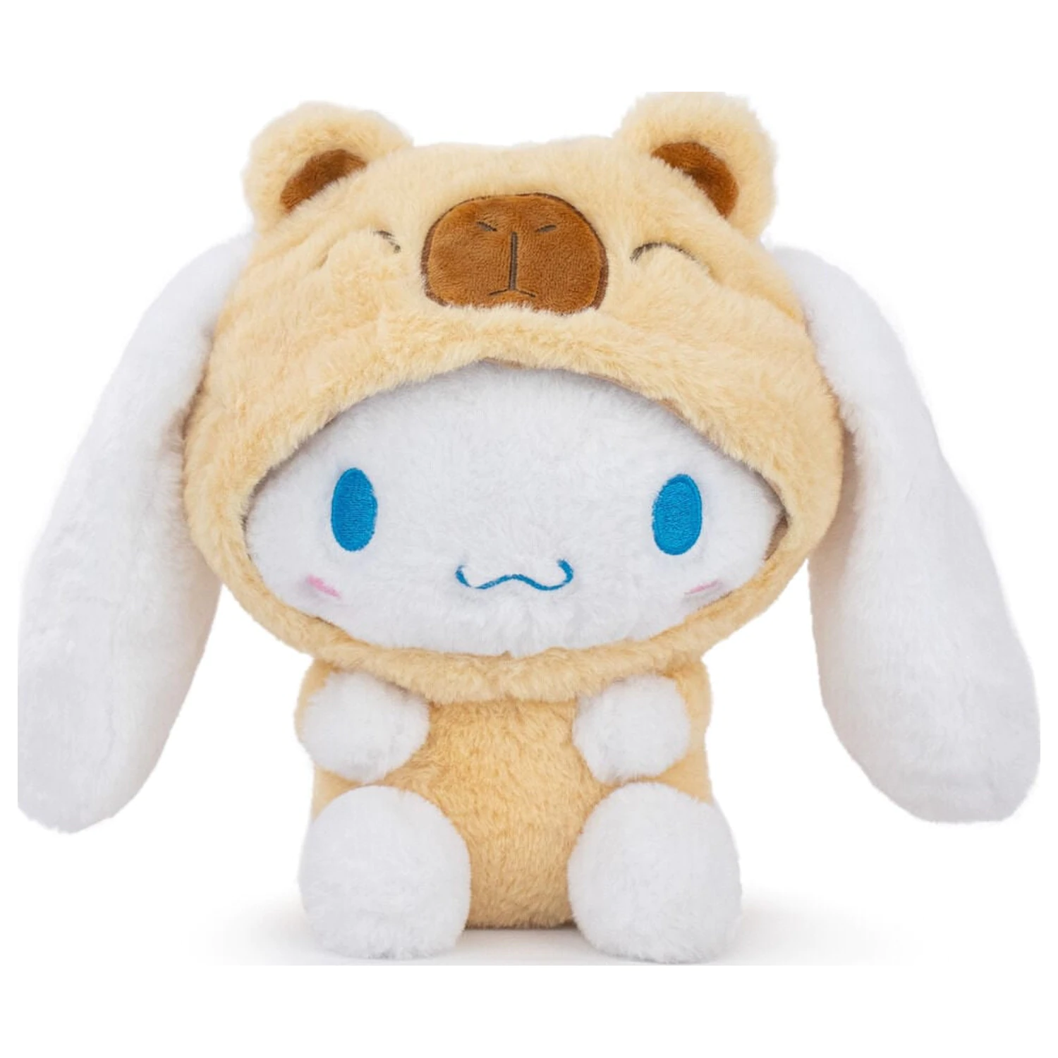 Hello Kitty Cinnamoroll Brown Capybara plush toy 22cm product photo