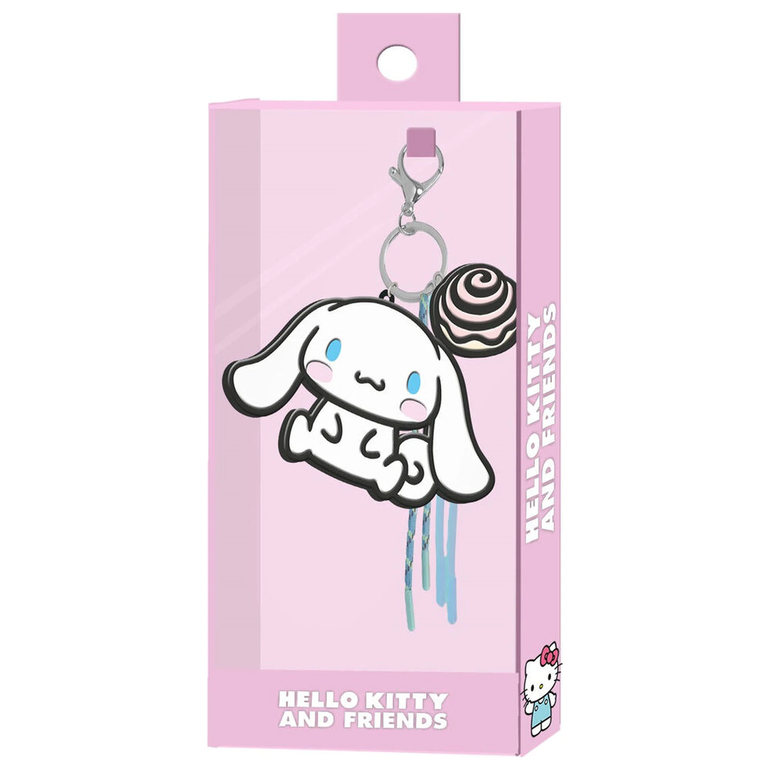 Hello Kitty Cinnamoroll charm keychain product photo
