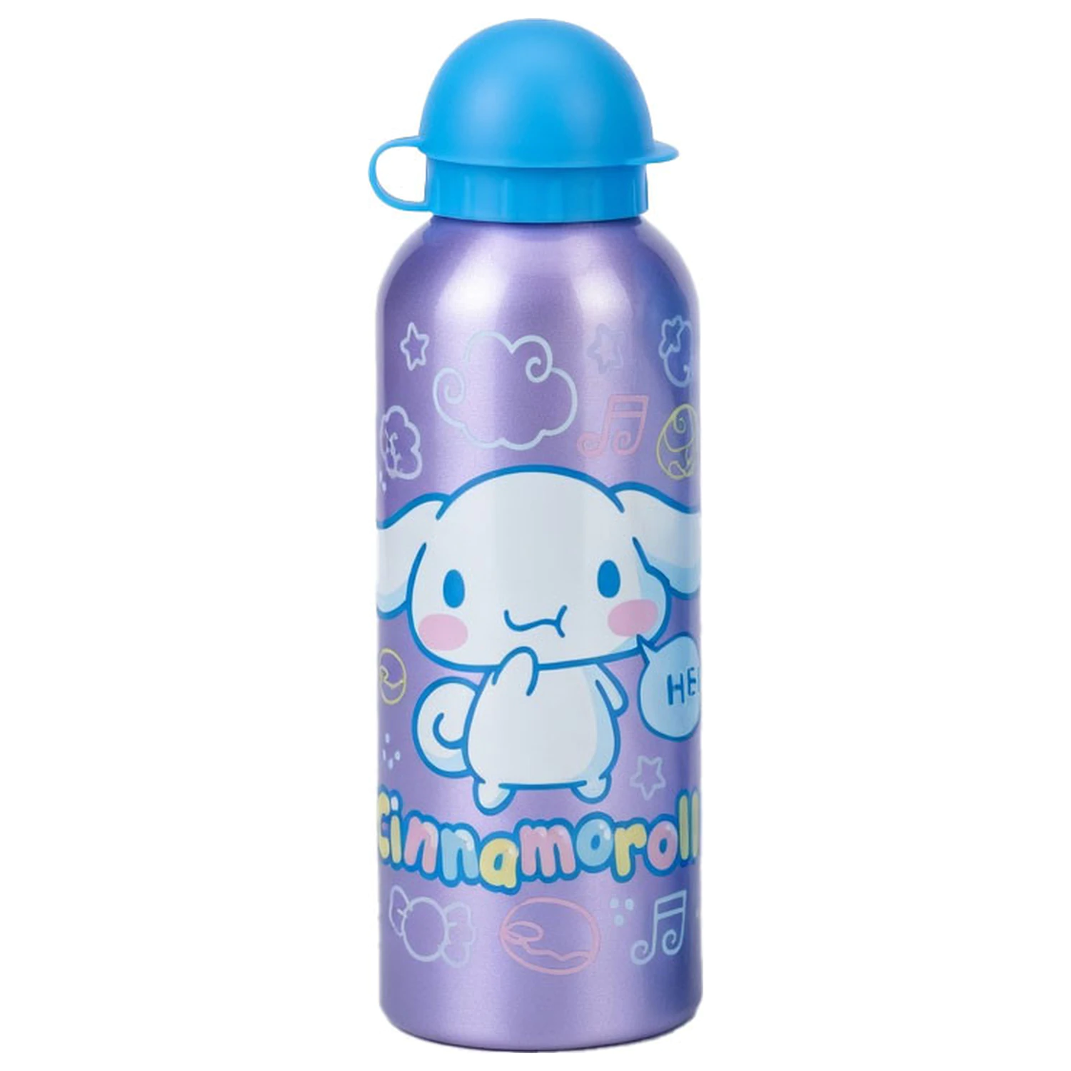 Hello Kitty Cinnamoroll Huh Aluminum Water Bottle 500 ml product photo