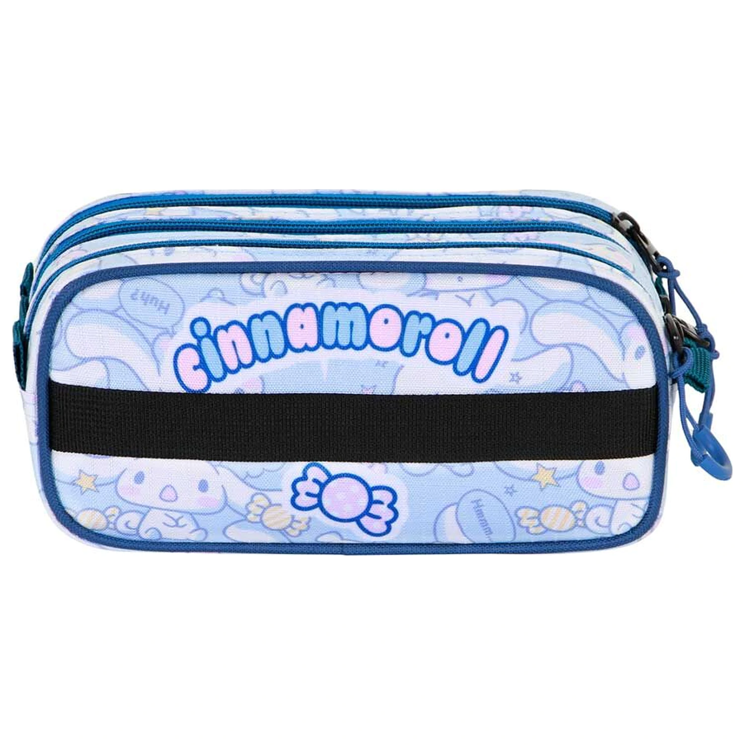 Hello Kitty Cinnamoroll triple pencil case product photo