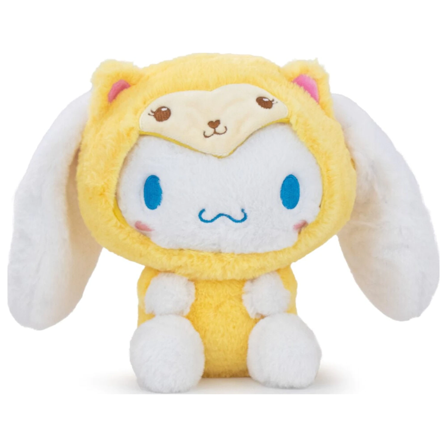 Hello Kitty Cinnamoroll Yellow Cat plush toy 22cm product photo