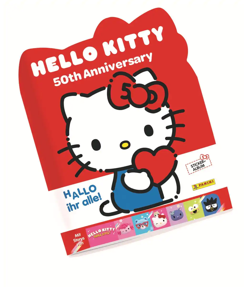 Hello Kitty Sticker Collection Album 50th Anniversary *German Version* product photo