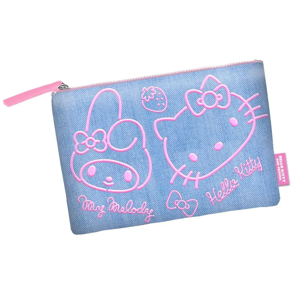 Hello Kitty Denim vanity case termékfotó