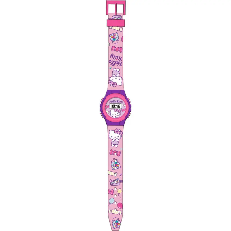 Hello Kitty digital watch product photo