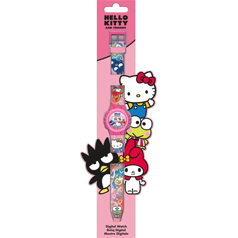 Hello Kitty digital watch product photo