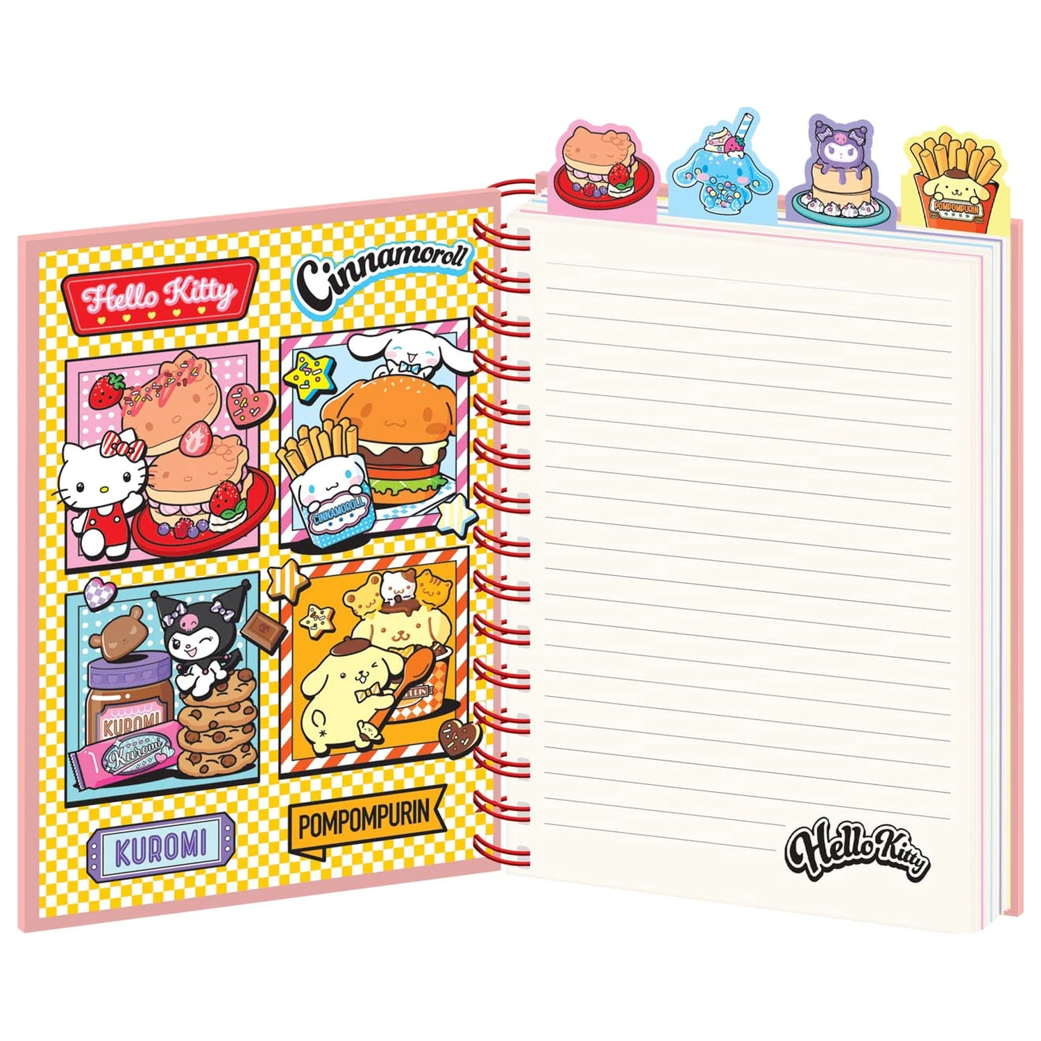Hello Kitty Diner A5 Project Notebook product photo