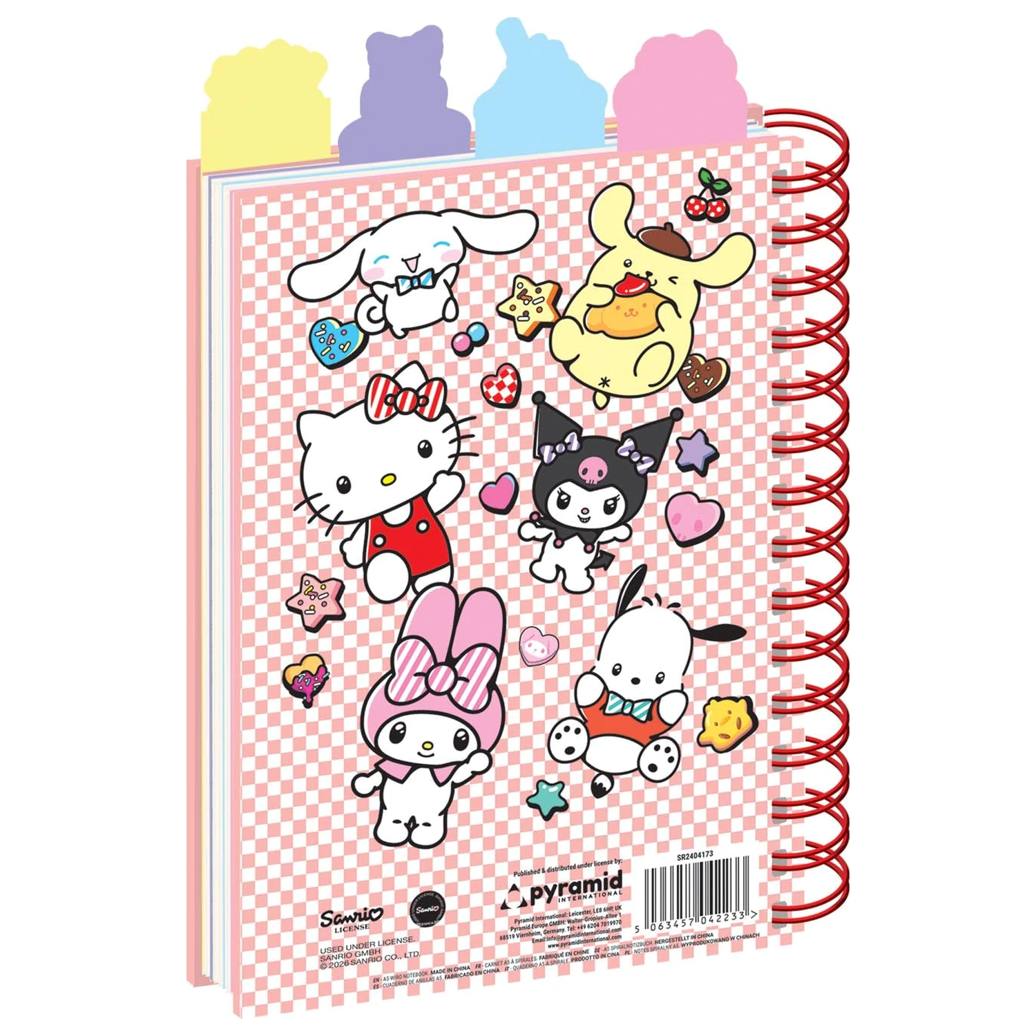 Hello Kitty Diner A5 Project Notebook product photo