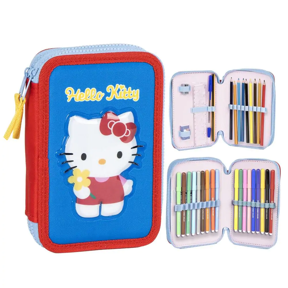 Hello Kitty double pencil case product photo