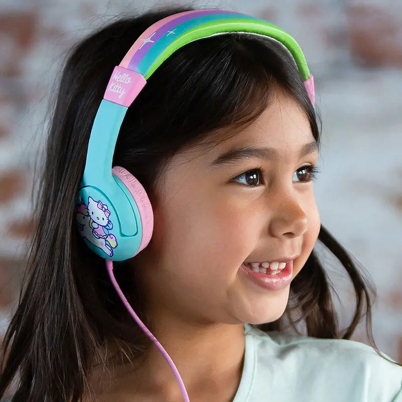 Hello Kitty Unicorn kids headphones product photo