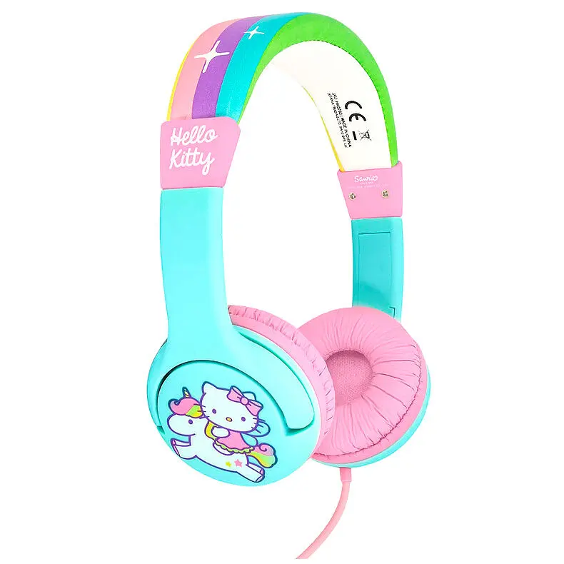 Hello Kitty Unicorn kids headphones product photo