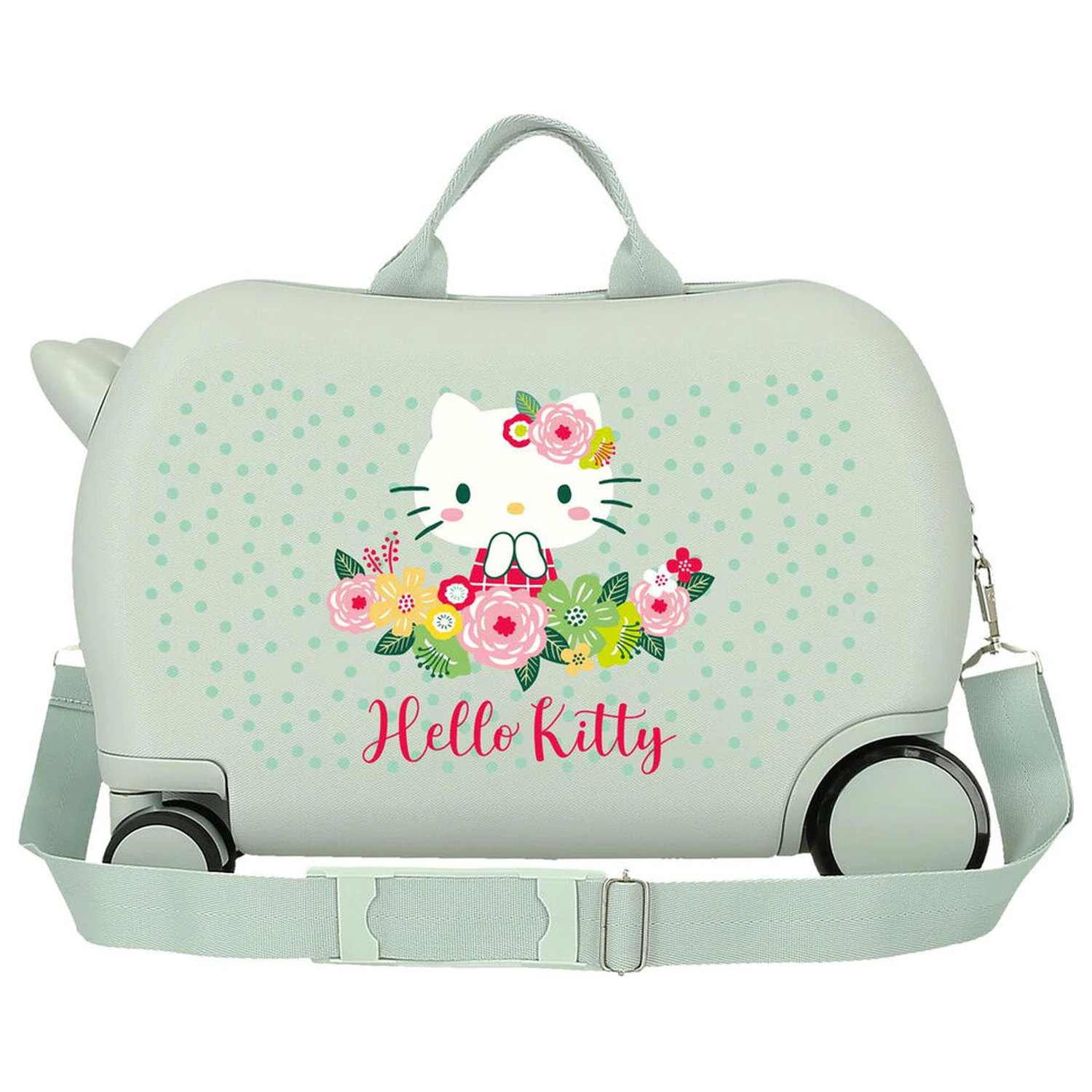 Hello Kitty Floral ABS trolley suitcase 45cm product photo