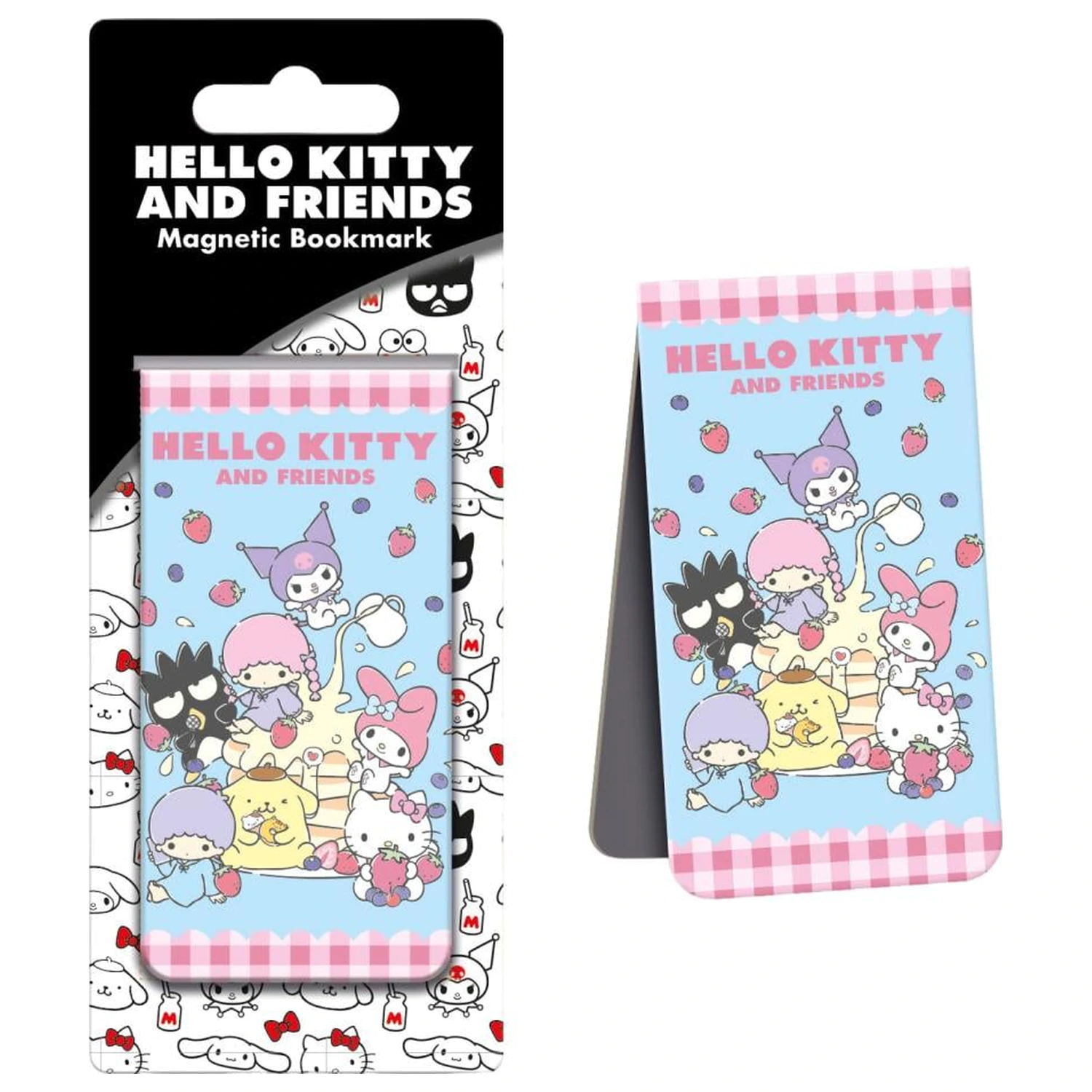 Hello Kitty & Friends Blue Magnetic Bookmark product photo