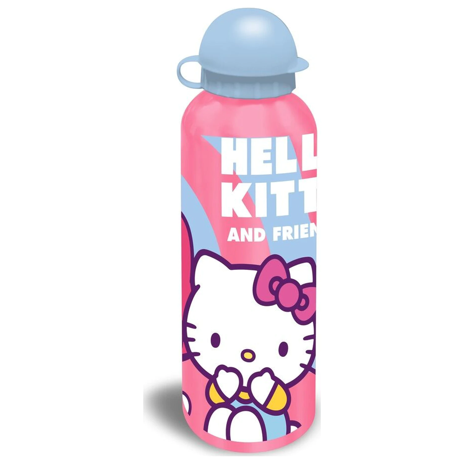 Hello Kitty Friends Cute Aluminum Water Bottle with Drinking Cap 500 ml product photo