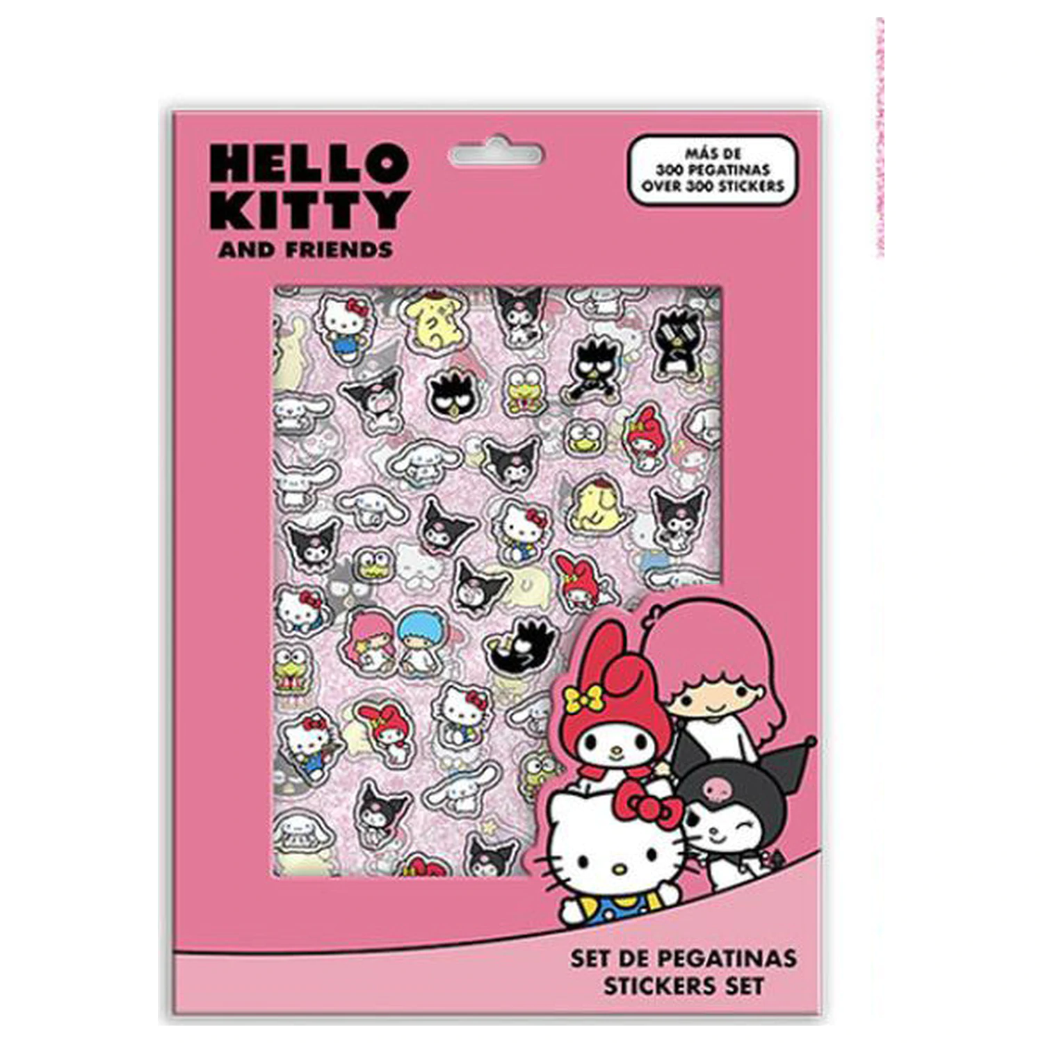Hello Kitty Friends Sticker Set 300 Pcs product photo