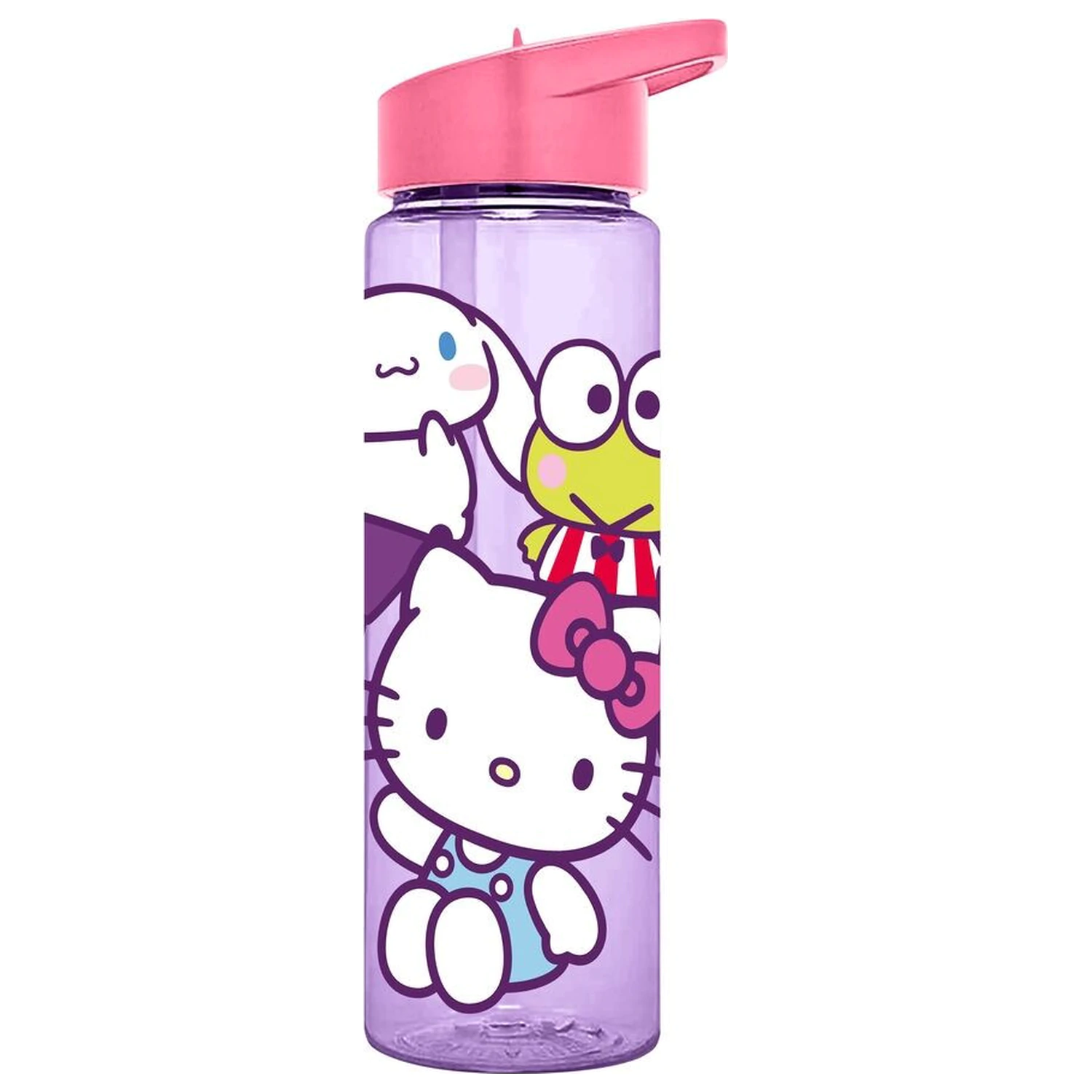 Hello Kitty and Friends Plastic Straw Bottle 600 ml product photo