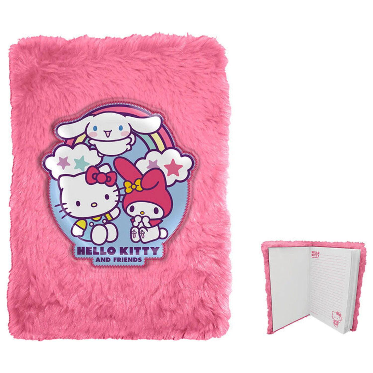 Hello Kitty and Friends Plush A5 Notebook, Notepad product photo
