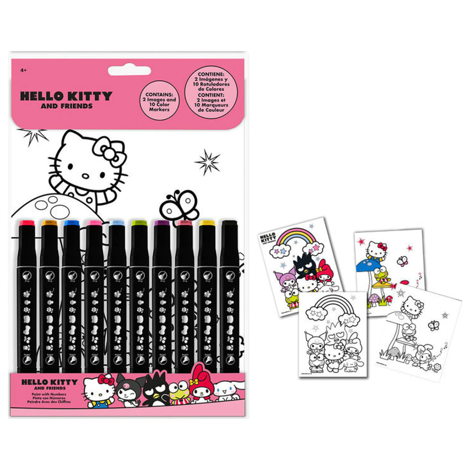 Hello Kitty Friends Multi Coloring Book product photo