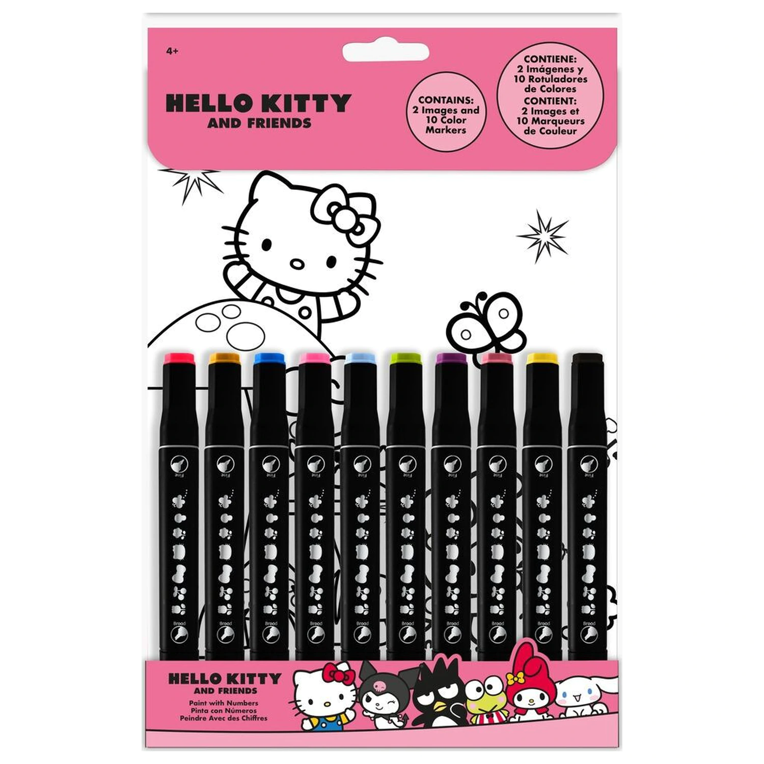 Hello Kitty Friends Multi Coloring Book product photo