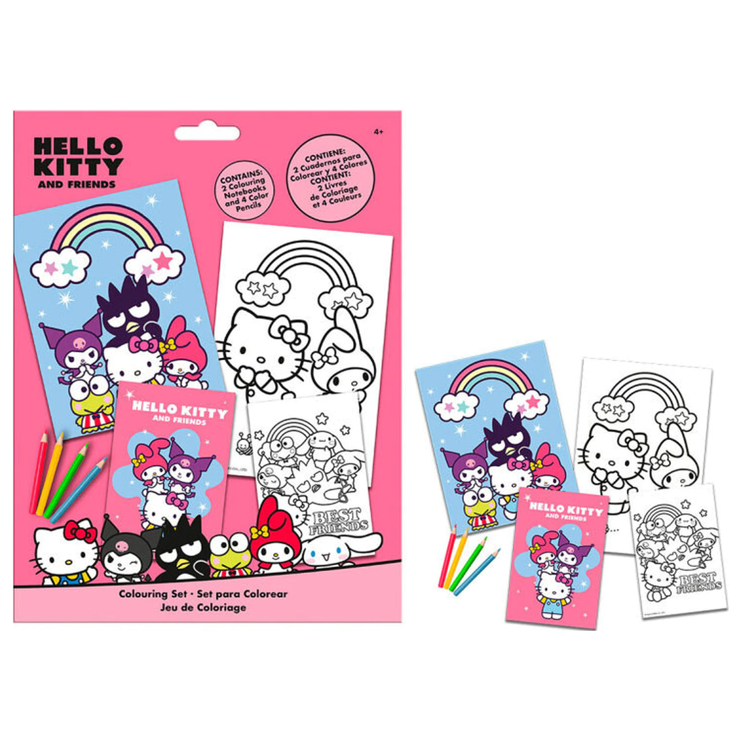 Hello Kitty Friends Coloring Set product photo