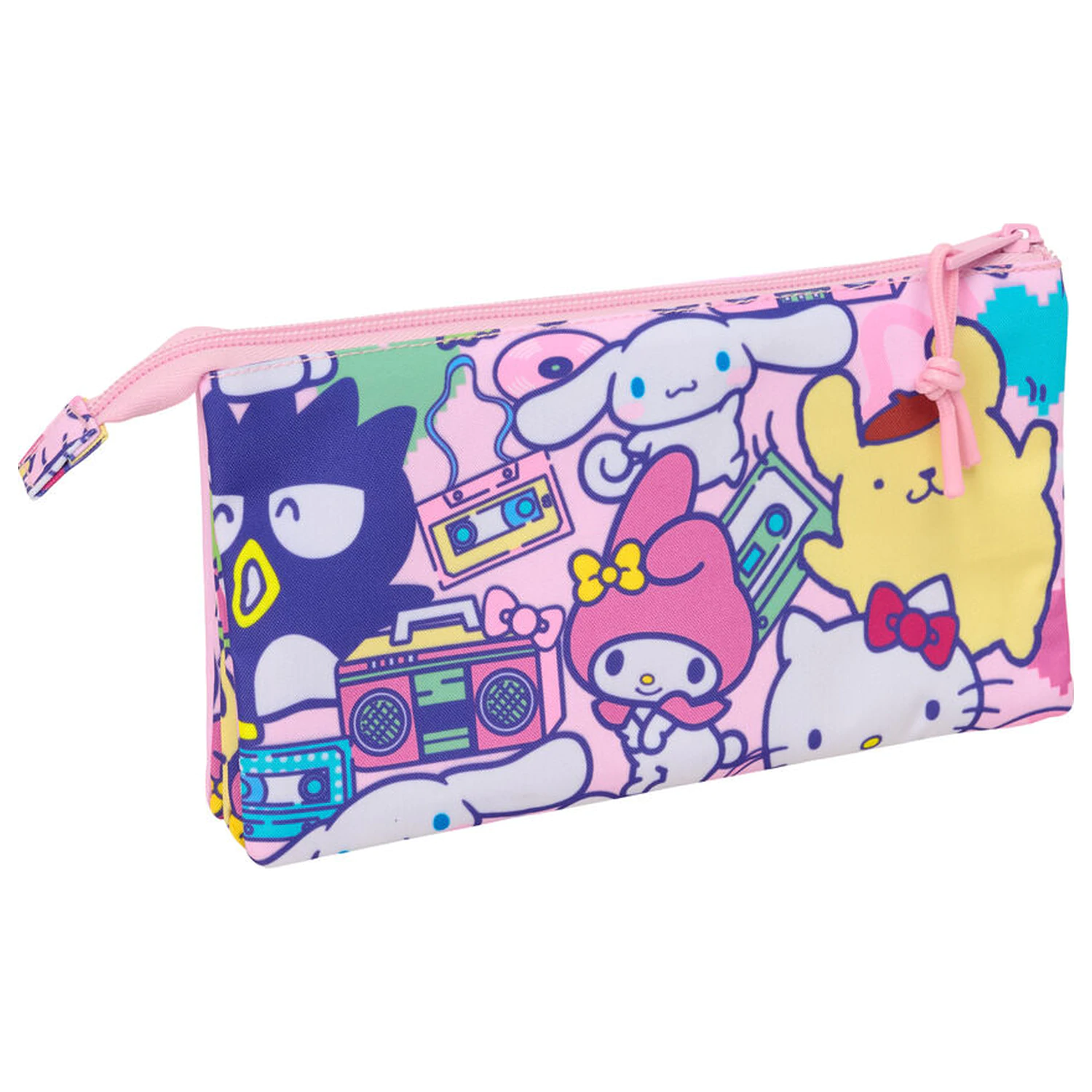 Hello Kitty & Friends triple pencil case product photo