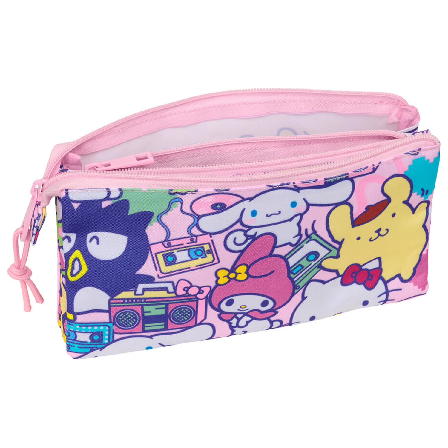 Hello Kitty & Friends triple pencil case product photo