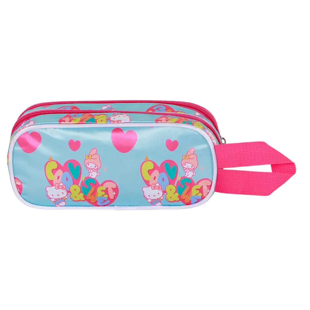 Hello Kitty Friendship 3D double pencil case product photo