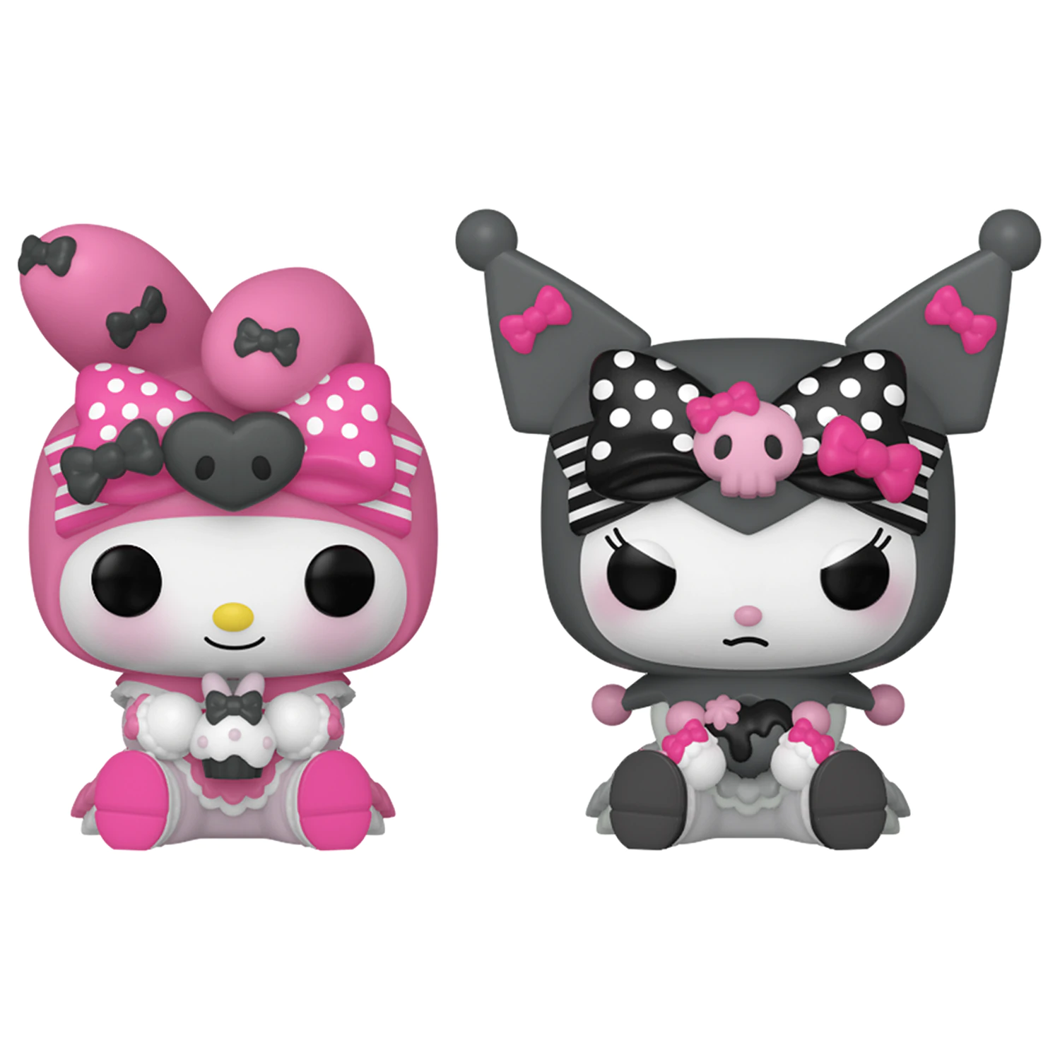 Hello Kitty Funko Pocket POP! Vinyl figures 2-Pack My Melody & Kuromi 4 cm product photo
