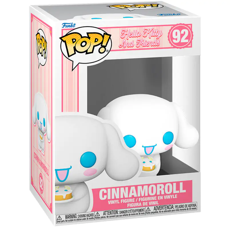 Hello Kitty Funko POP! Sanrio Vinyl Figure Cinnamaroll with Dessert 9 cm termékfotó