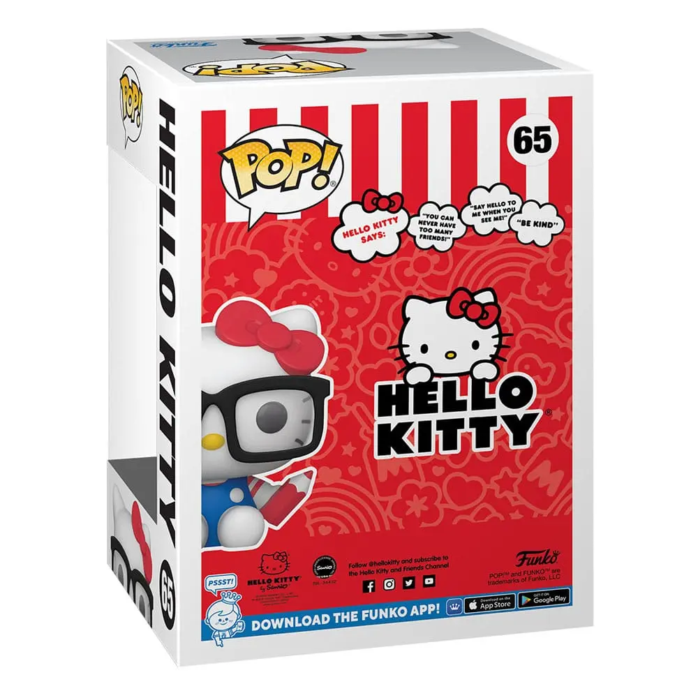 Hello Kitty POP! Sanrio Vinyl Figure Hello Kitty Nerd 9 cm product photo